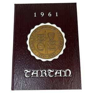 VTG 1961 "Tartan" MacMurray College Hardcover Yearbook Jacksonville IL Illinois